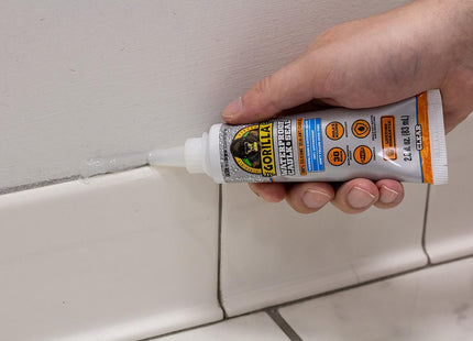 Gorilla Glue Silicone Sealant Caulk & Seal All-Purpose 2.8oz (6 Pack) - Business Industrial > Adhesives Sealants Tapes