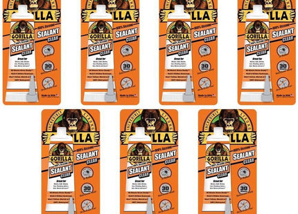 Gorilla Glue Silicone Sealant Caulk & Seal All-Purpose 2.8oz (7 Pack) - Business Industrial > Adhesives Sealants Tapes