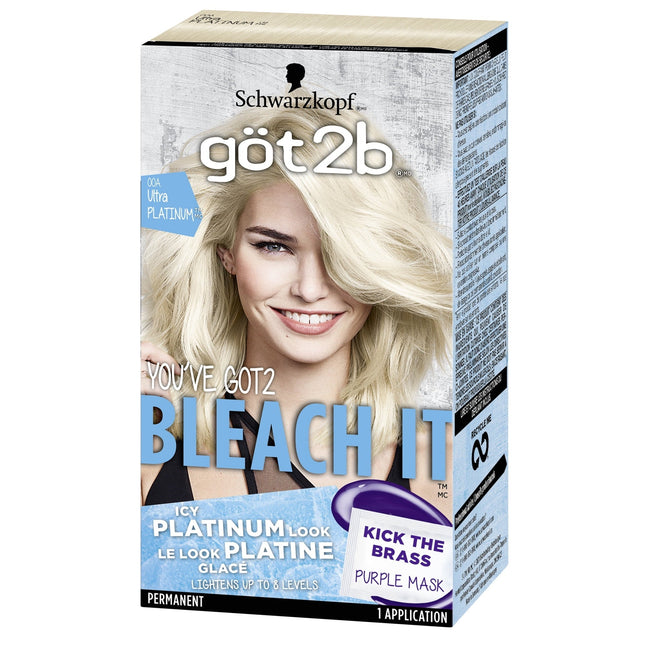 Got2b Bleach It Permanent Hair Color 00A Ultra Platinum - Personal Care > & Styling