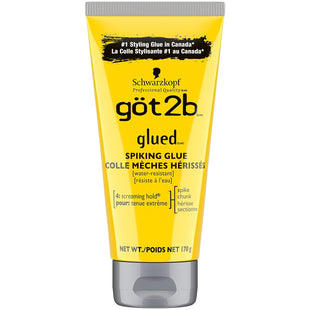 Got2b Glued Styling Spiking Hair Gel Water Resistant Unisex 6oz (12 Pack) - Personal Care > & Products