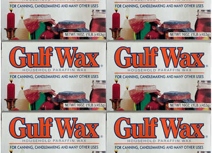 Gulf wax Misc Canning Candle Household Paraffin Wax 16oz (24 Pack) - Collectibles & Art > Crafts