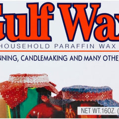 Gulf wax Misc Canning Candle Household Paraffin Wax 16oz (24 Pack) - Collectibles & Art > Crafts