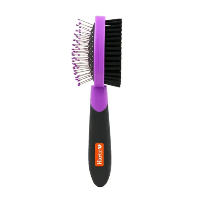 Hartz Groomer’s Best Combo Grooming Brush for Cats and Small Dogs