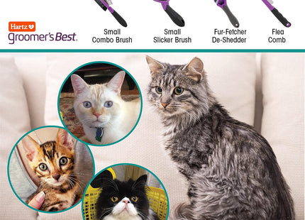 Hartz Groomer’s Best Grooming Combo Brush for Cats and Small Dog (24 Pack) - Pet Supplies > Brushes Combs & Rakes