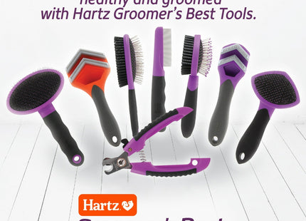 Hartz Groomer’s Best Grooming Combo Brush for Cats and Small Dog (24 Pack) - Pet Supplies > Brushes Combs & Rakes