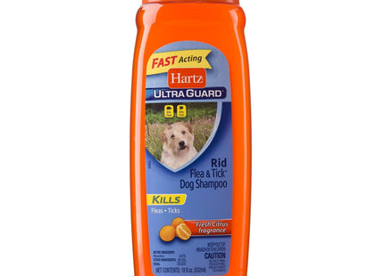 Hartz Ultra-Guard Plus Flea & Tick Dogs Shampoo Fresh Citrus Scent 18oz (3 Pack) - Pet Supplies > Grooming Wash