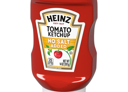 Heinz Thick & Rich Tomato Ketchup With No Salt Added 14oz (2 Pack) - Food Beverages > Condiments Sauces