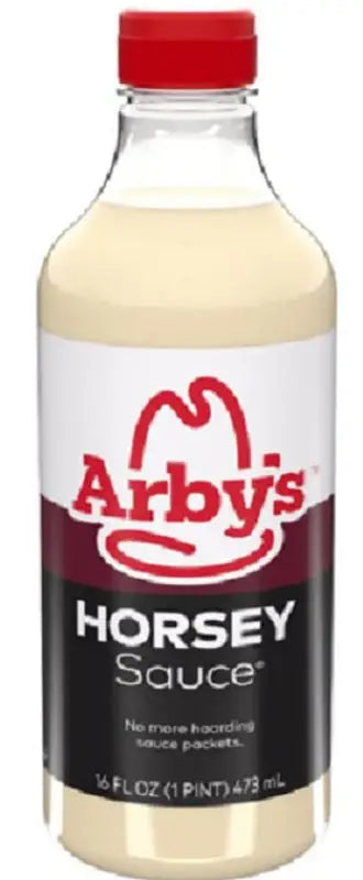 a bottle of horsey sauce