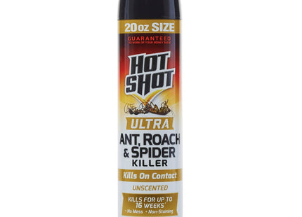 Hot Shot Ant Roach & Spider Killer Unscented Aerosol Spray 17.5 Floz (6 Pack) - Household Supplies > Insect Grub