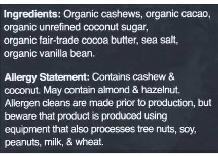 Hu Cashews + Vanilla Bean Organic Dark Chocolate Covered Hunks 4oz - Personal Care > Sweets & Assortments