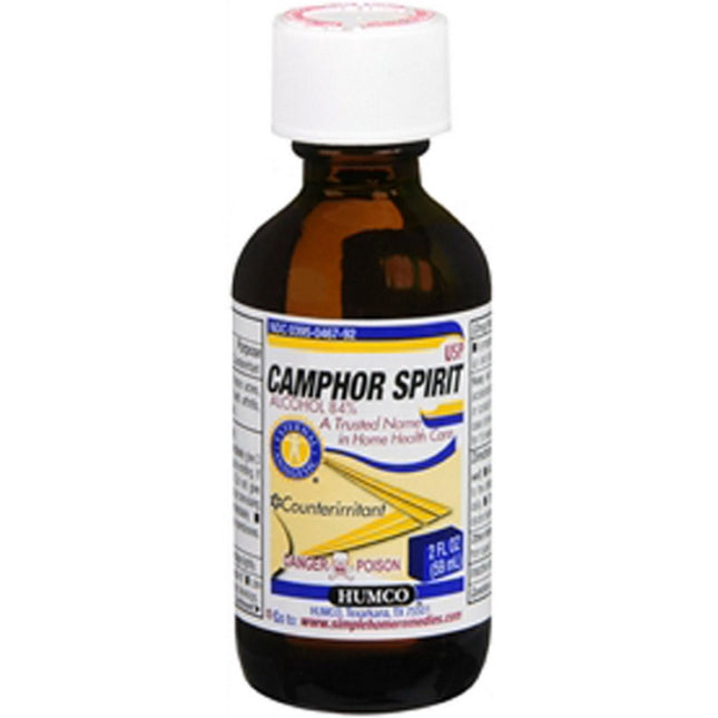 Humco Camphor Spirit Minor Ache Muscle Joint Pain Relief USP 2 Fluidoz - Personal Care > Skin Ointments Creams & Oils