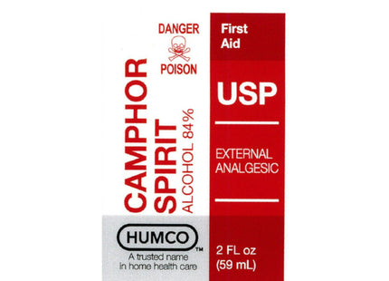 Humco Camphor Spirit Minor Ache Muscle Joint Pain Relief USP 2 Fluidoz (72 Pack) - Personal Care > Skin Ointments