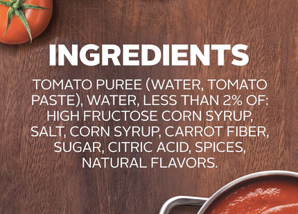 Hunt’s Classic Italian Garlic & Herb Natural Tomato Pasta Sauce 24oz (3 Pack) - Food Beverages > Condiments Sauces