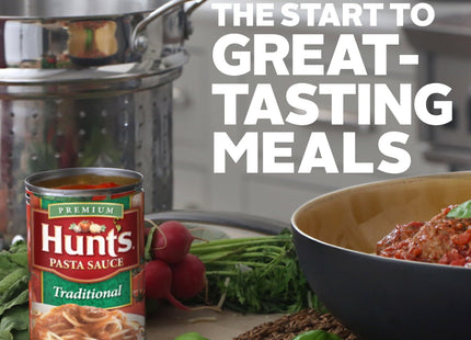 Hunt’s Classic Italian Garlic & Herb Natural Tomato Pasta Sauce 24oz (2 Pack) - Food Beverages > Condiments Sauces