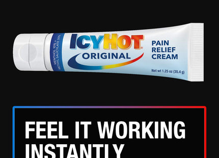 ICY HOT Methyl Salicylate Topical Muscles Pain Relief Cream 1.25oz - Health Care > Over-the-Counter Medication & Fever