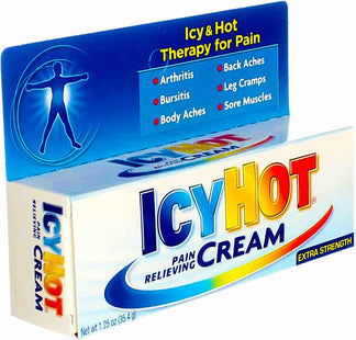 ICY HOT Methyl Salicylate Topical Muscles Pain Relief Cream 1.25oz - Health Care > Over-the-Counter Medication & Fever