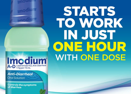 Imodium a-D Liquid Anti-Diarrheal Loperamide Hydrochloride Mint 4 oz - Health Care > Over-the-Counter Medication