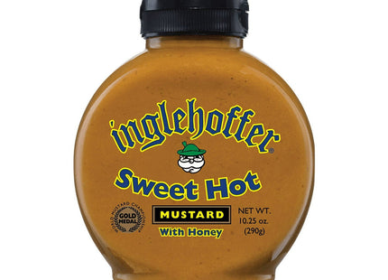 Inglehoffer Sweet Hot Mustard With Spices Organic Honey 10.25oz (12 Pack) - Food & Beverages > Condiments Sauces