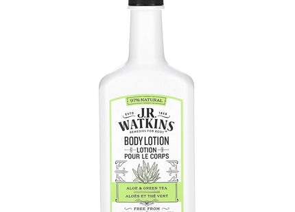 J.R. Watkins Daily Moisturizing Lotion Aloe & Green Paraben Free 18oz (6 Pack) - Personal Care > Skin Moisturizer