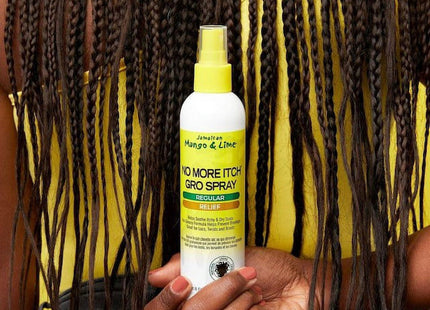 Jamaican Mango & Lime No More Itch Gro Spray Rasta Locks Twist 8oz (2 Pack) - Personal Care > Hair Styling Products