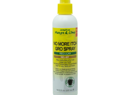 Jamaican Mango & Lime No More Itch Gro Spray Rasta Locks Twist 8oz (2 Pack) - Personal Care > Hair Styling Products