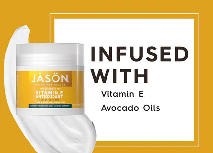 JASON Vitamin-E 25,000 IU Age Renewal Moisturizing Body-Face Cream 4oz - Personal Care > Skin Lotion & Moisturizer