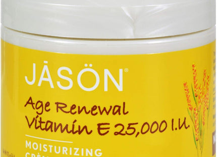 JASON Vitamin-E 25,000 IU Age Renewal Moisturizing Body-Face Cream 4oz (3 Pack) - Personal Care > Skin Lotion &