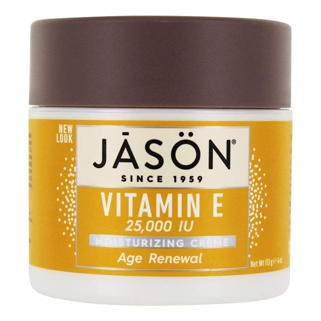 JASON Vitamin-E 25,000 IU Age Renewal Moisturizing Body-Face Cream 4oz (4 Pack) - Personal Care > Skin Lotion &