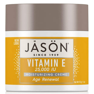 JASON Vitamin-E 25,000 IU Age Renewal Moisturizing Body-Face Cream 4oz (2 Pack) - Personal Care > Skin Lotion &