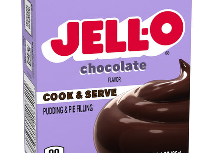 Jell-O Cook & Serve Chocolate Flavor Pudding Pie Filling Mix 3.4oz (12 Pack) - Food Beverages > Baking Desserts