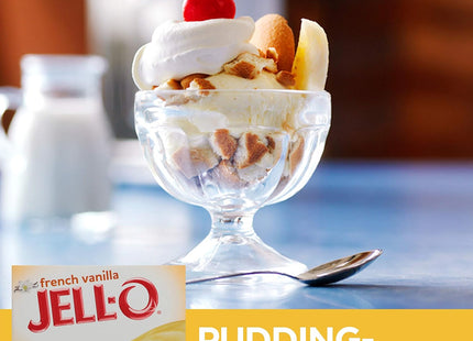 Jell-O Instant Pudding and Pie Filling Mix French Vanilla 3.4oz (12 Pack) - Food & Beverages > Baking Desserts Puddings