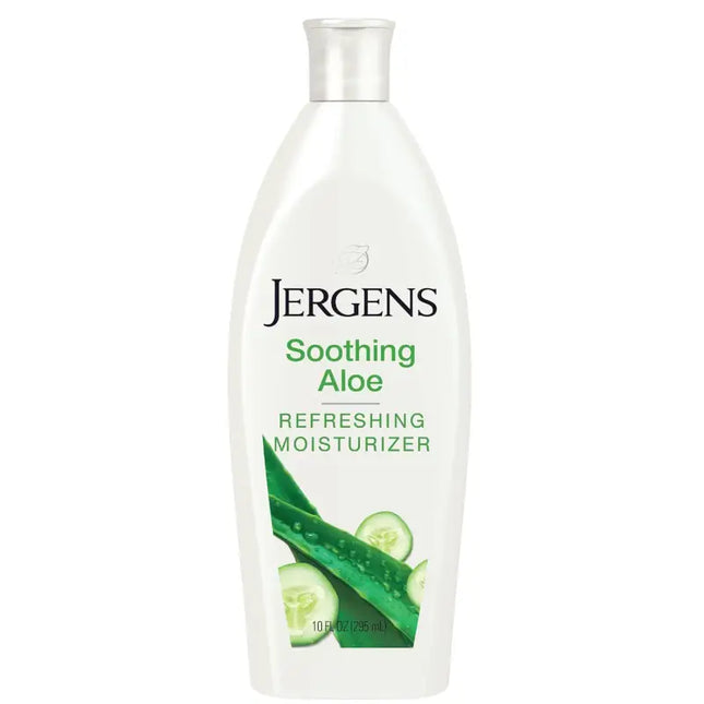 Jergens Hand and Body Lotion Soothing Aloe Refreshing with Vera & Cucumber Extract 10 Oz - Health Beauty > Personal