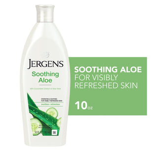 Jergens Soothing Aloe Refreshing Moisturizer Body Lotion ver 10oz (12 Pack) - Personal Care > Skin &