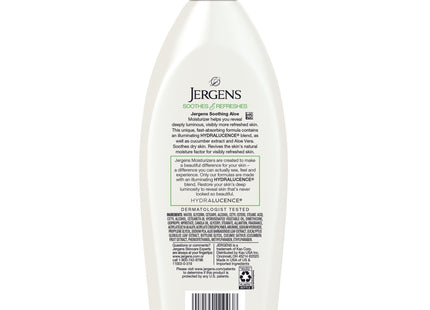 Jergens Soothing Aloe Refreshing Moisturizer Body Lotion ver 10oz (12 Pack) - Personal Care > Skin &