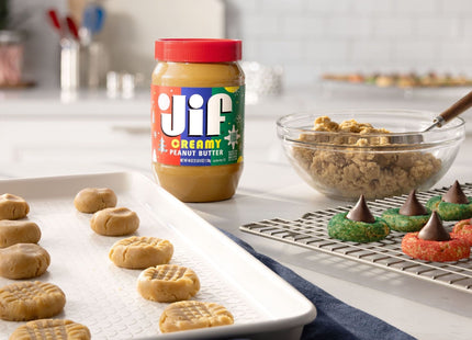 Jif Creamy Natural Peanut Butter Rich Nutty Flavor 40oz (12 Pack) - Food & Beverages > Jam Honey Spreads Nut Butters