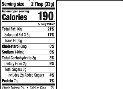 Jif Creamy Natural Peanut Butter Rich Nutty Flavor 40oz - Food & Beverages > Jam Honey Spreads Nut Butters