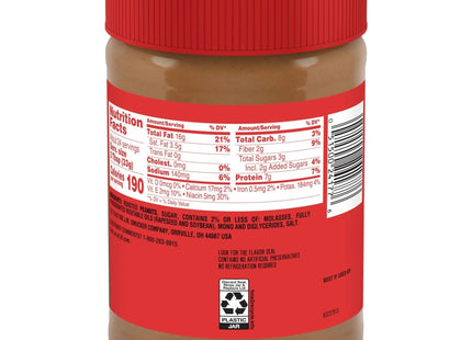 Jif Creamy Peanut Butter Rich Nutty Flavor 28oz - Food & Beverages > Jam Honey Spreads Nut Butters