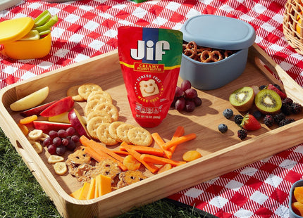 Jif Squeeze Creamy Peanut Butter Smooth Texture 13oz (10 Pack) - Food & Beverages > Jam Honey Spreads Nut Butters