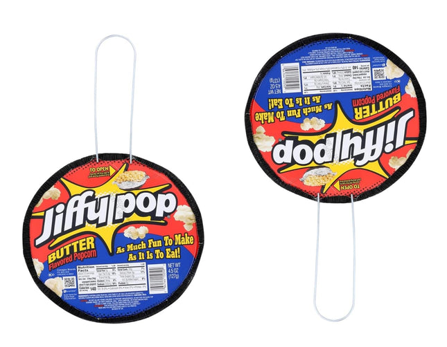 JIFFY POP Butter Flavored Popcorn Stovetop Popping Pan 4.5oz (2 Pack) - Food & Beverages > Snacks