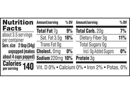 JIFFY POP Butter Flavored Popcorn Stovetop Popping Pan 4.5oz - Food & Beverages > Snacks