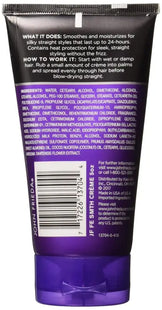 John Frieda Anti Frizz Ease Straight Fixation Milk Protein + Almond Oil Styling Cream for Frizzy Dry Hair 5 fl oz