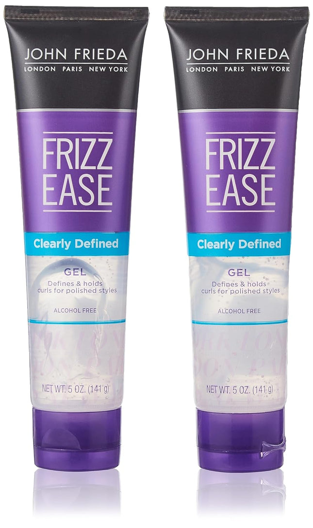 John Frieda Frizz-Ease Clearly Defined Hair Styling Gel Unisex 5oz (2 Pack) - Personal Care > & Products