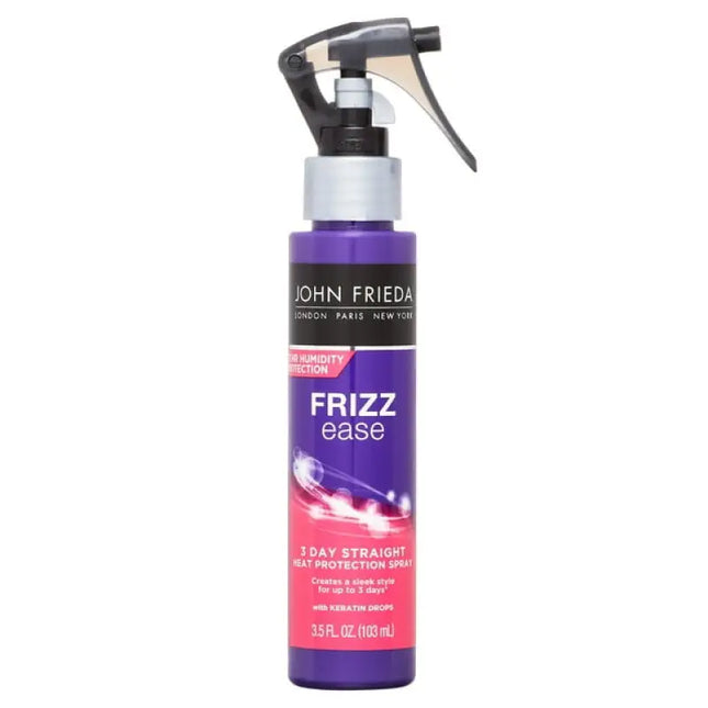 John Frieda Frizz Ease Keratin-Infused 3-Day Straightening Flat Iron Styling Spray 3.5 fl oz - Health & Beauty >