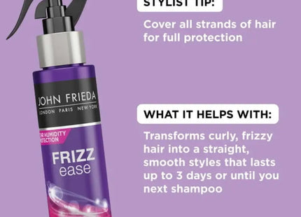 John Frieda Frizz Ease Keratin-Infused 3-Day Straightening Flat Iron Styling Spray 3.5 fl oz - Health & Beauty >