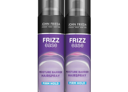 John Frieda Frizz Ease Moisture Barrier Firm HairSpray Unscented 12oz (2 Pack) - Personal Care > Hair & Styling Products