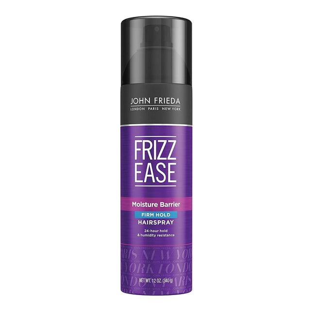 John Frieda Frizz Ease Moisture Barrier Firm HairSpray Unscented 12oz (24 Pack) - Personal Care > Hair & Styling