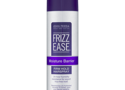 John Frieda Frizz Ease Moisture Barrier Firm HairSpray Unscented 12oz (6 Pack) - Personal Care > Hair & Styling Products
