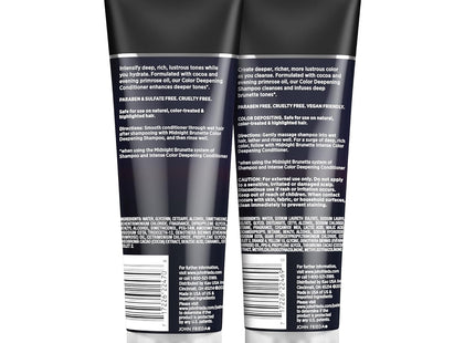 John Frieda Midnight Brunette Color Deepening Hair Conditioner 8.3oz - Personal Care > & Styling Shampoo