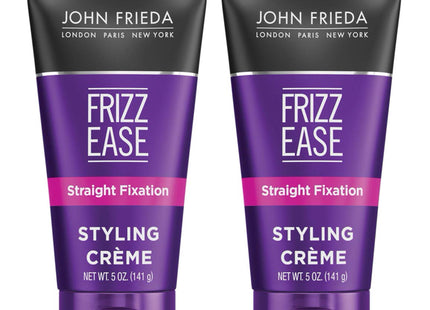 John Frizz Ease Straight Fixation Hair Styling Cream Unisex 5 floz (7 Pack) - Personal Care > & Products