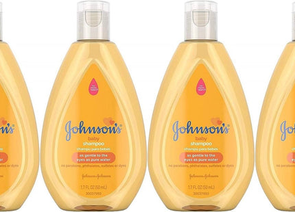 Johnson Baby Shampoo with Gentle Tear Free Formula Travel Size 1.7oz (3 Pack) - & Toddler > Bathing Grooming Shampoos